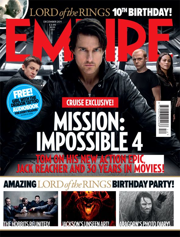 EMPIRE magazine side cover Issue 270 December 2011