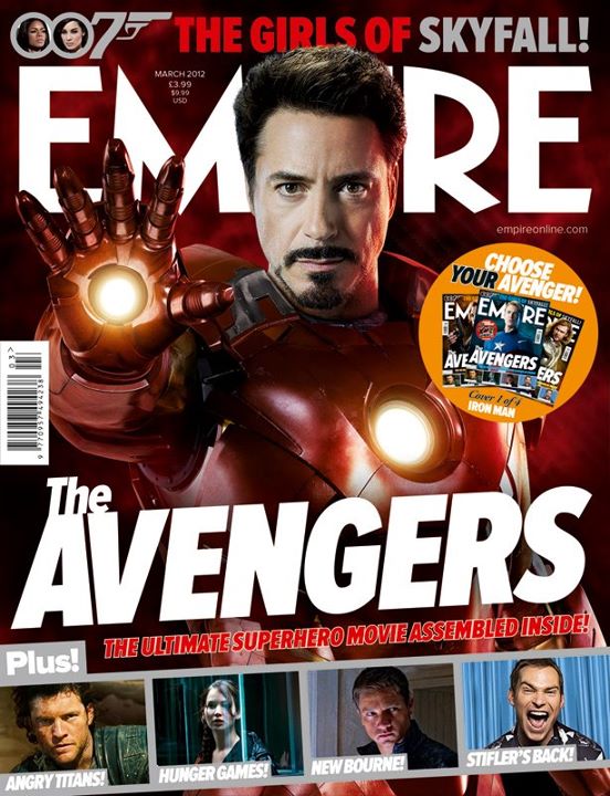 EMPIRE magazine side cover Issue 273 March 2012