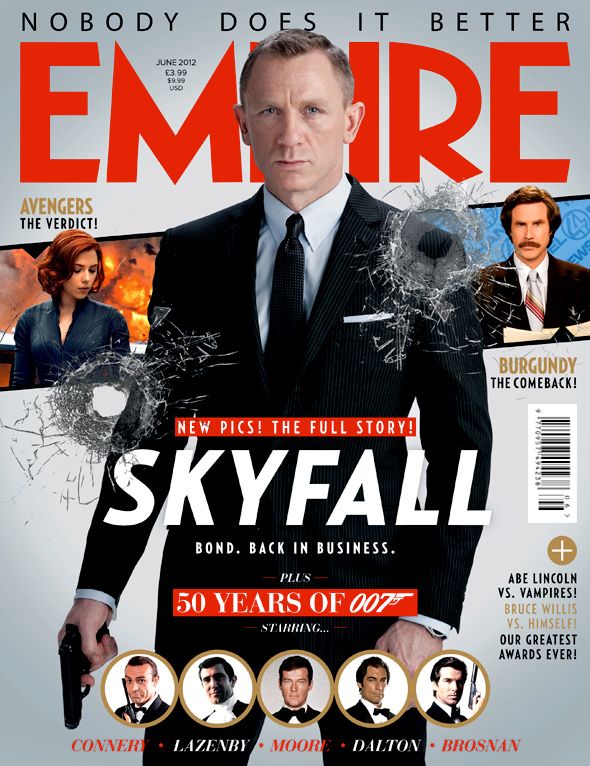 EMPIRE magazine side cover Issue 276 June 2012