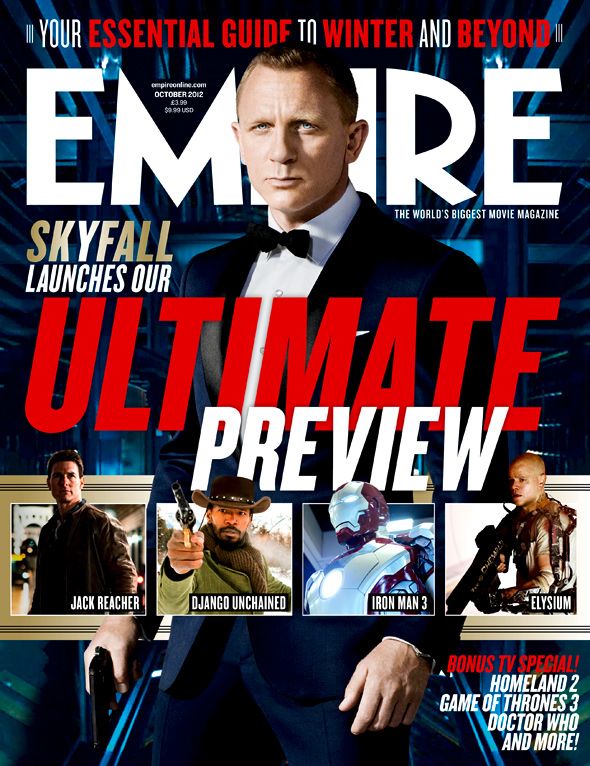 EMPIRE magazine side cover Issue 280 October 2012