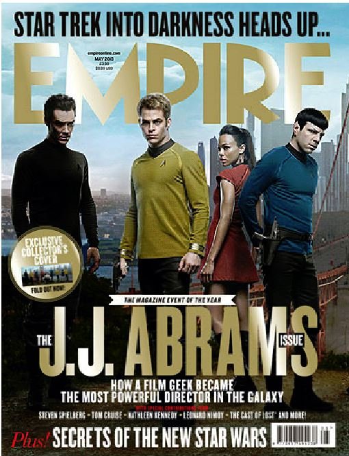 EMPIRE magazine side cover Issue 287 May 2013