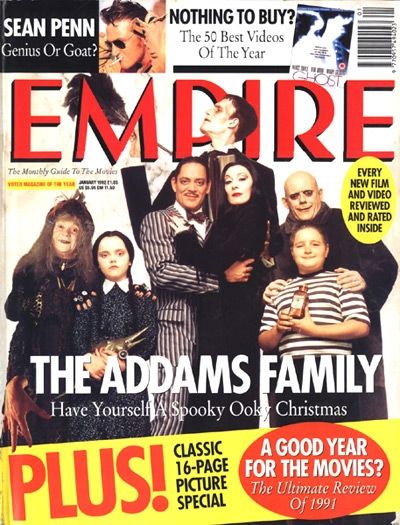 EMPIRE magazine side cover Issue 31 January 1992