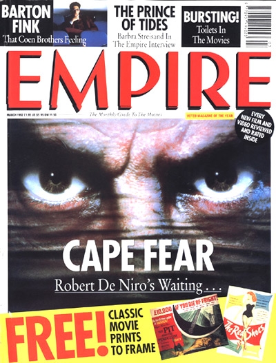 EMPIRE magazine side cover Issue 33 March 1992