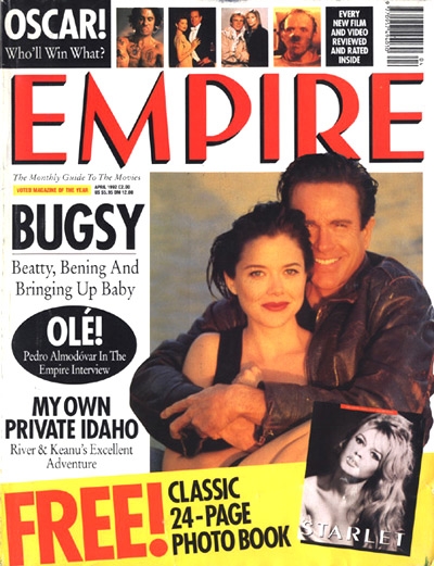 EMPIRE magazine side cover Issue 34 April 1992