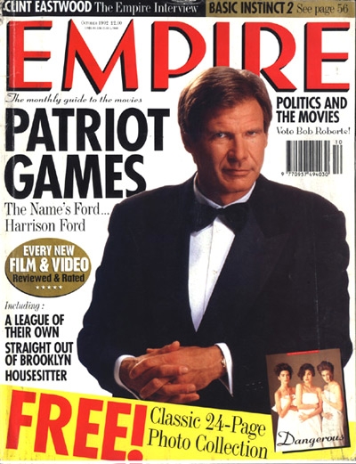 EMPIRE magazine side cover Issue 40 October 1992