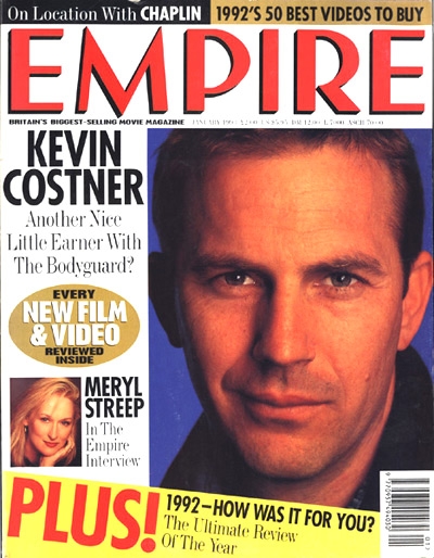 EMPIRE magazine side cover Issue 43 January 1993
