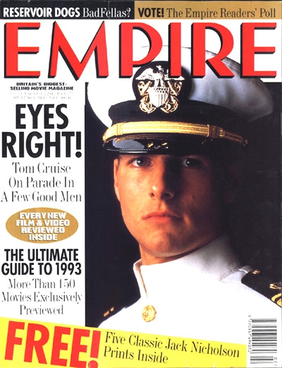 EMPIRE magazine side cover Issue 44 February 1993