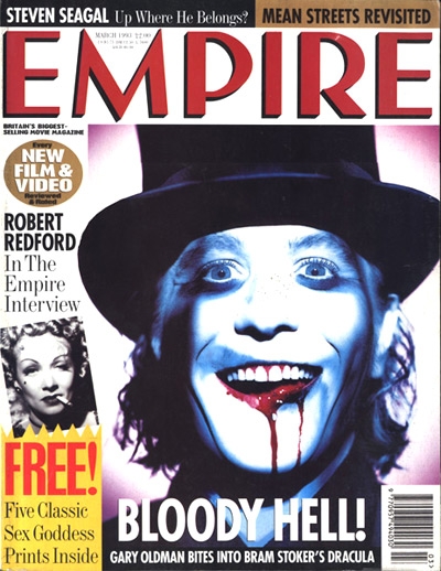EMPIRE magazine side cover Issue 45 March 1993