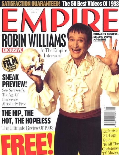 EMPIRE magazine side cover Issue 55 January 1994