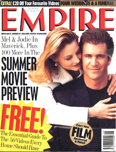 EMPIRE magazine side cover Issue 60 June 1994