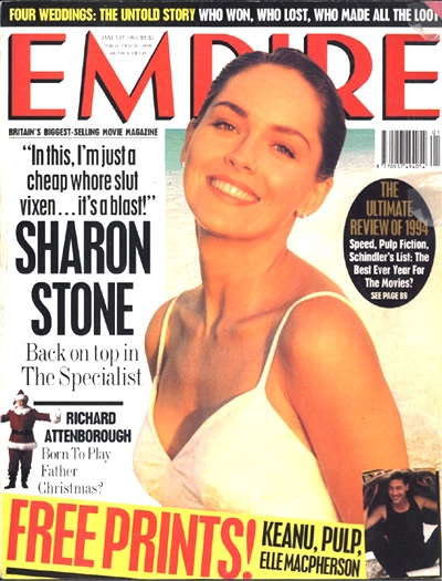 EMPIRE magazine side cover Issue 67 January 1995