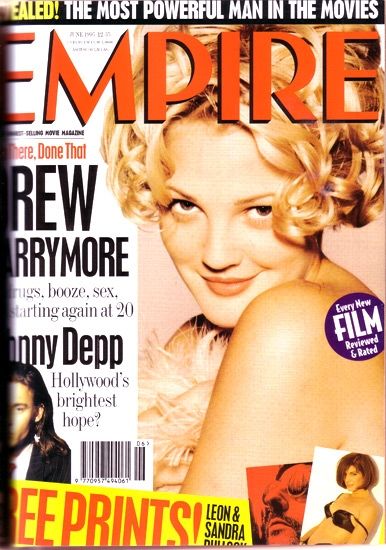 EMPIRE magazine side cover Issue 72 June 1995
