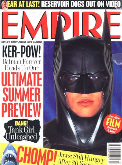 EMPIRE magazine side cover Issue 73 July 1995