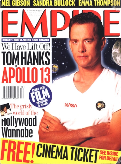 EMPIRE magazine side cover Issue 76 October 1995