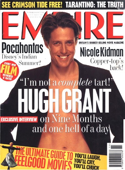 EMPIRE magazine side cover Issue 77 November 1995