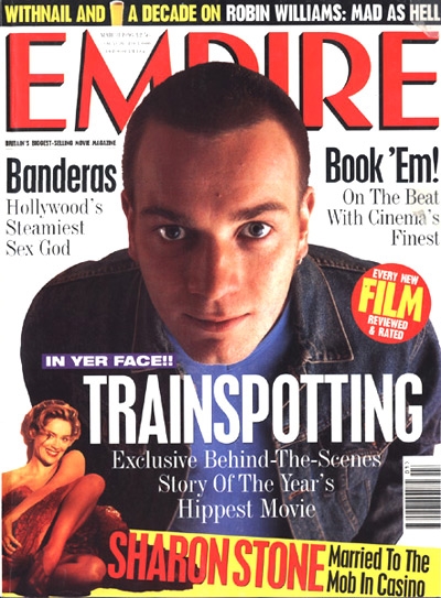 EMPIRE magazine side cover Issue 81 March 1996