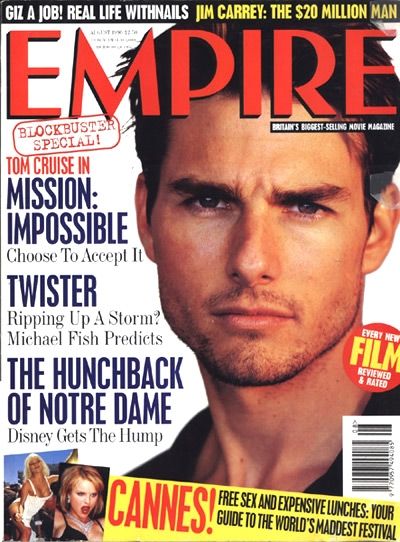 EMPIRE magazine side cover Issue 86 August 1996