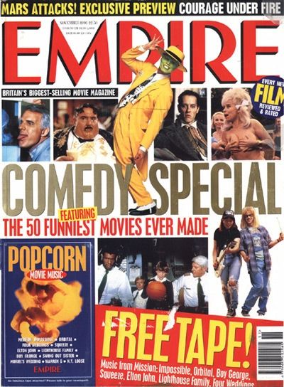 EMPIRE magazine side cover Issue 89 November 1996