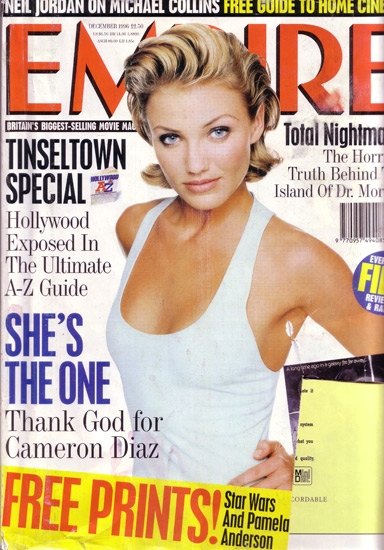 EMPIRE magazine side cover Issue 90 December 1996