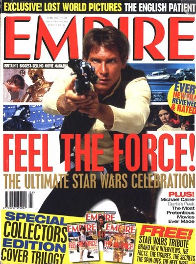 EMPIRE magazine side cover Issue 94 April 1997
