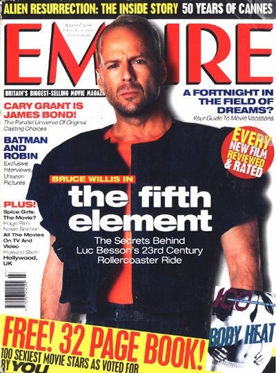 EMPIRE magazine side cover Issue 97 July 1997