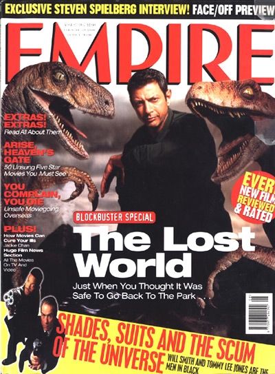 EMPIRE magazine side cover Issue 98 August 1997