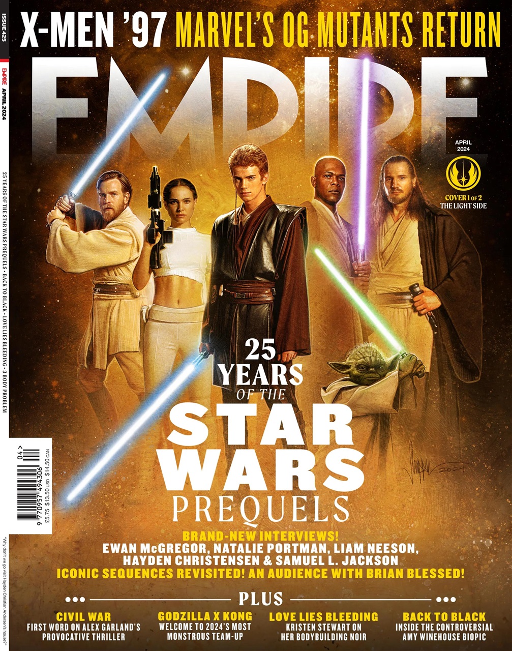 EMPIRE magazine side cover Issue 425  April 2024