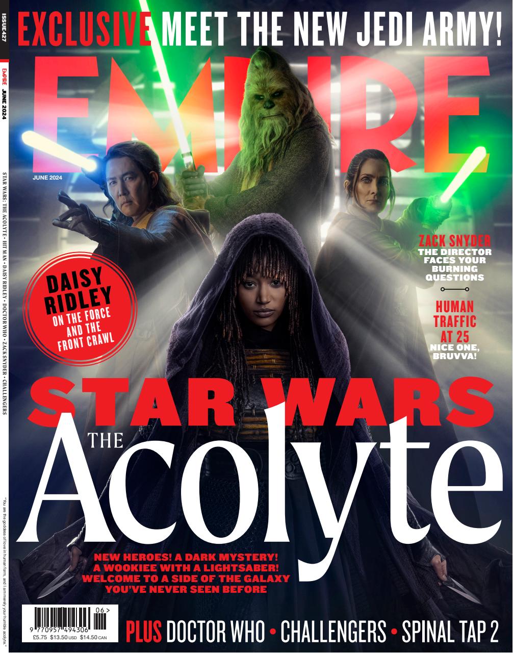 EMPIRE magazine side cover Issue 427  June 2024