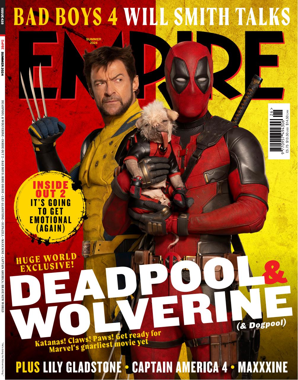 EMPIRE magazine side cover Issue 428 Summer 2024