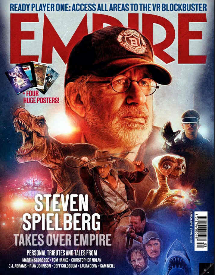 EMPIRE (Au) magazine side cover Issue 184  March 2018