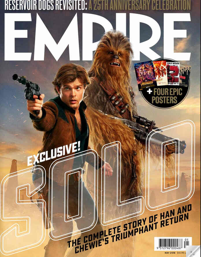 EMPIRE (Au) magazine side cover Issue 186  May 2018