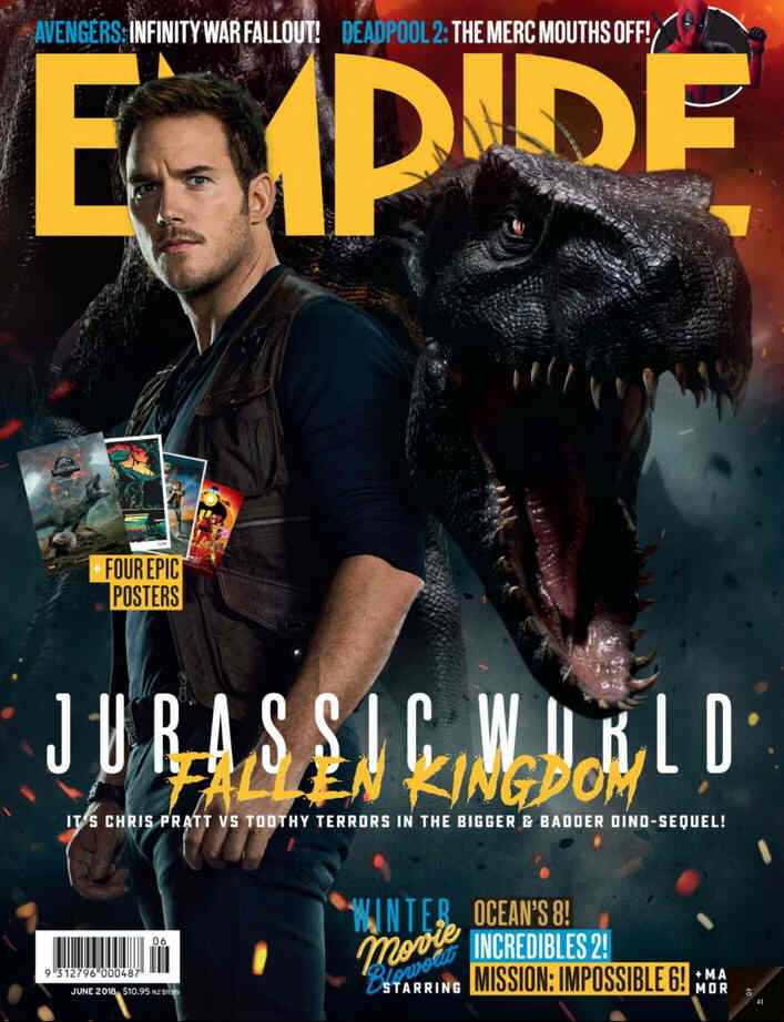 EMPIRE (Au) magazine side cover Issue 187  June 2018