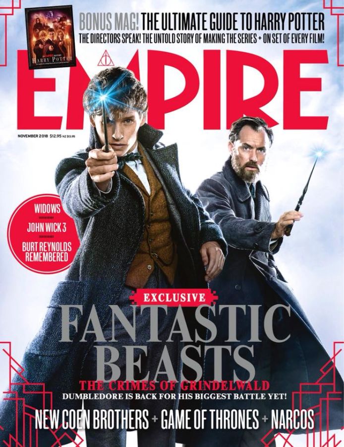 EMPIRE (Au) magazine side cover Issue 192  November 2018
