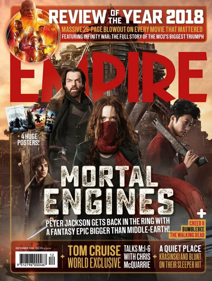 EMPIRE (Au) magazine side cover Issue 193  December 2018
