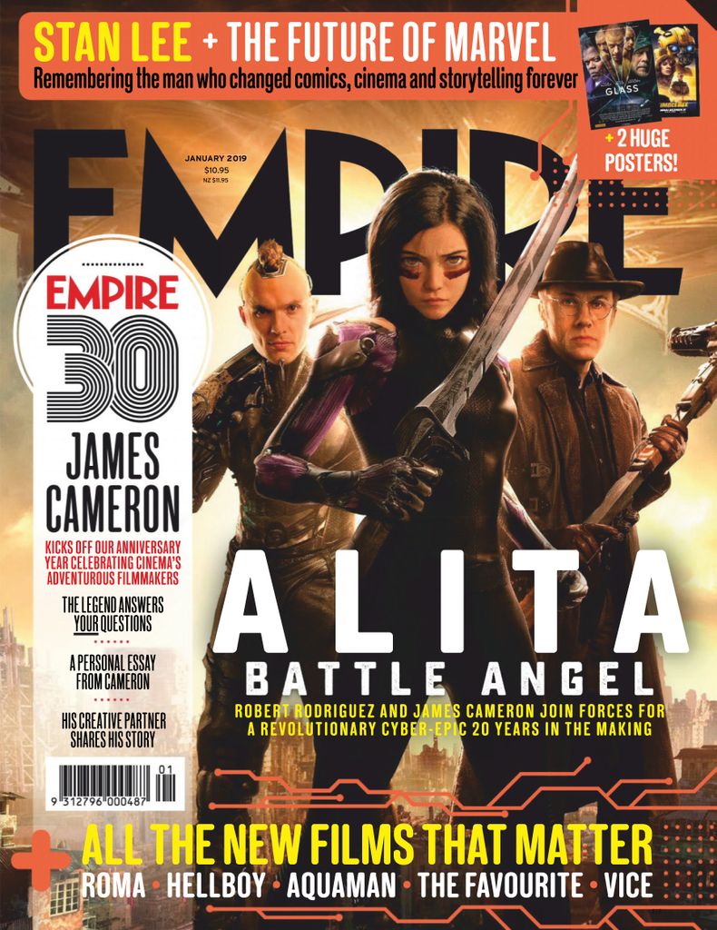 EMPIRE (Au) magazine side cover Issue 194  January 2019