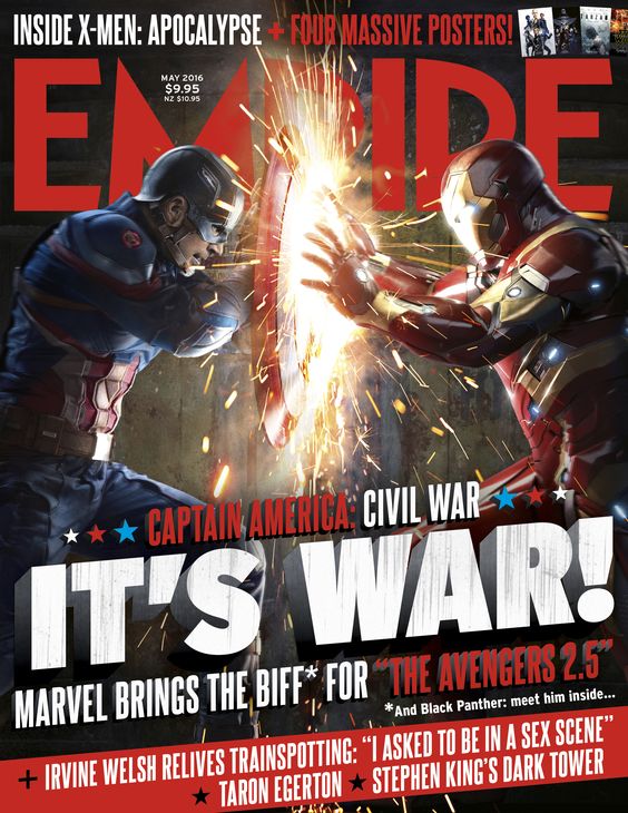 EMPIRE (Au) magazine side cover Issue 162 May 2016