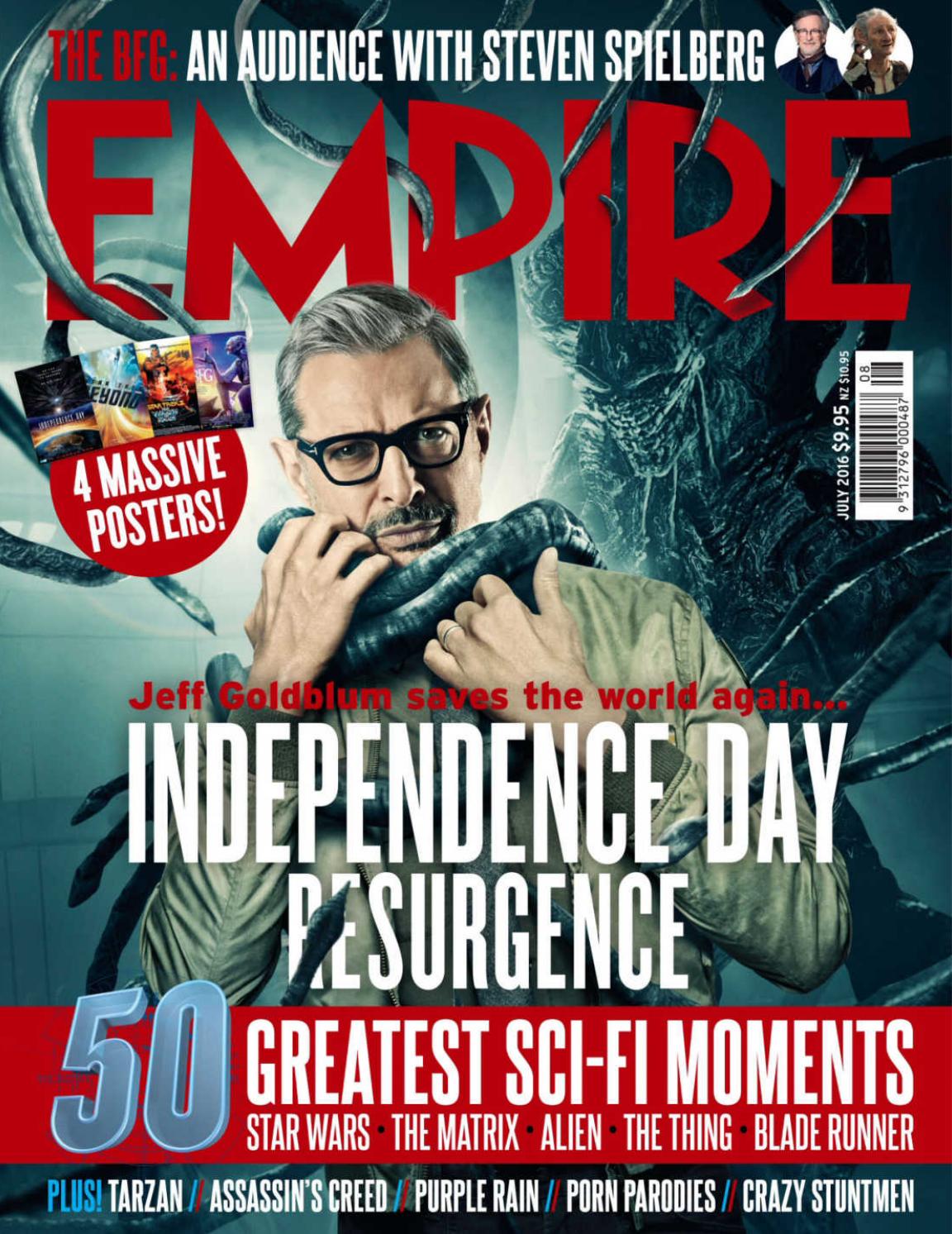 EMPIRE (Au) magazine side cover Issue 164 July 2016