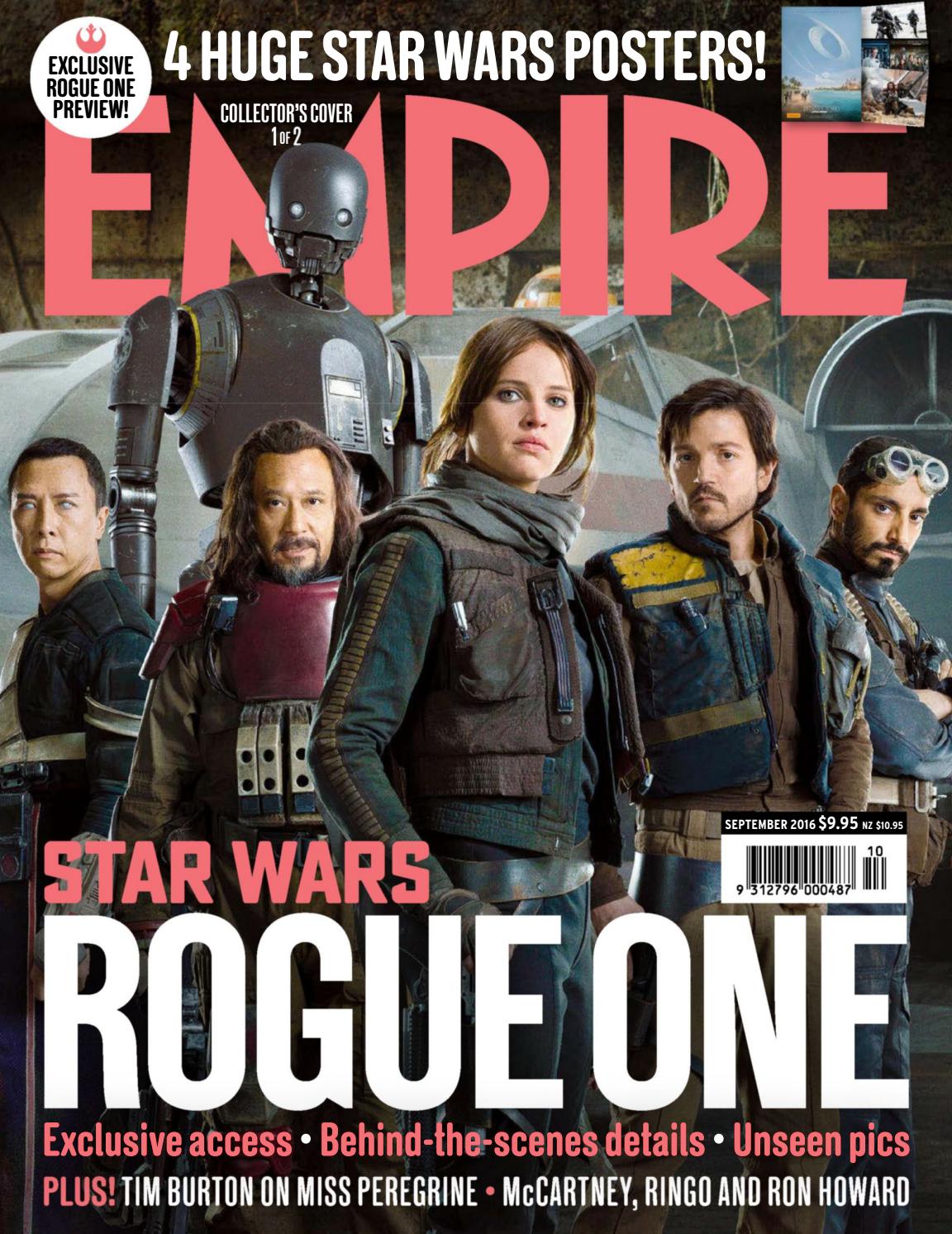 EMPIRE (Au) magazine side cover Issue 166 September 2016
