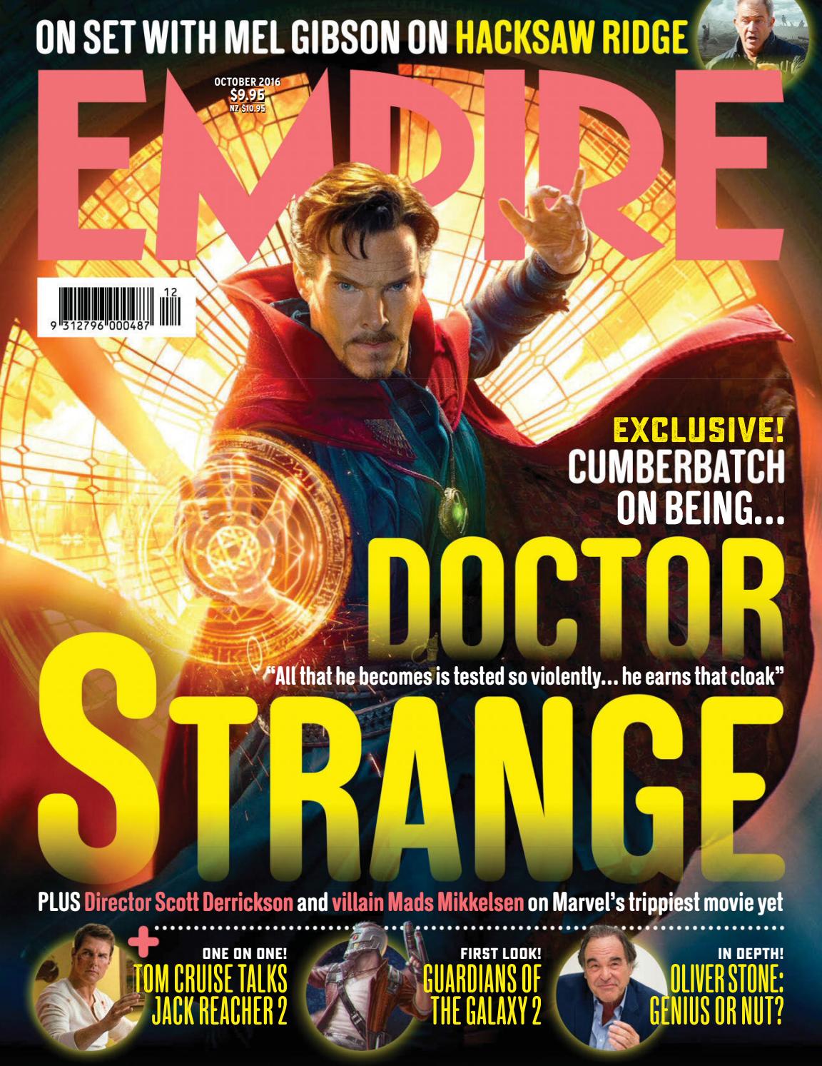 EMPIRE (Au) magazine side cover Issue 167 October 2016