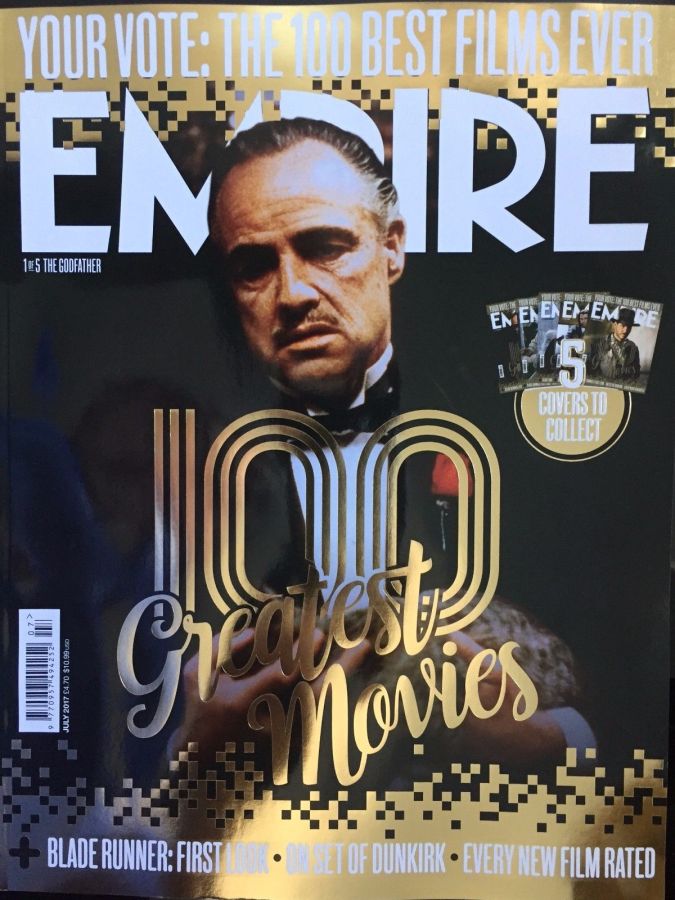 EMPIRE magazine side cover Issue 338 July 2017