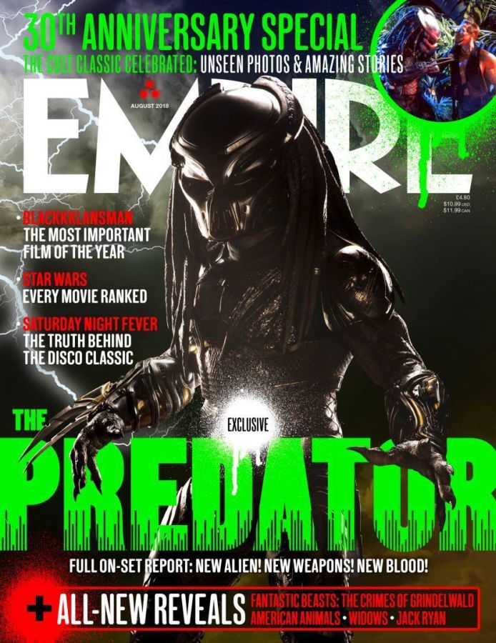 EMPIRE magazine side cover Issue 352  August 2018