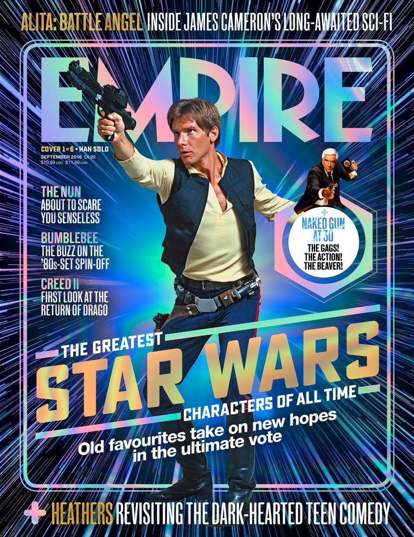 EMPIRE magazine side cover Issue 353  September 2018