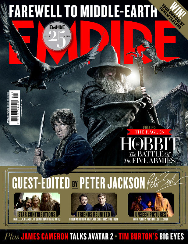 EMPIRE magazine side cover Issue 307 January 2015
