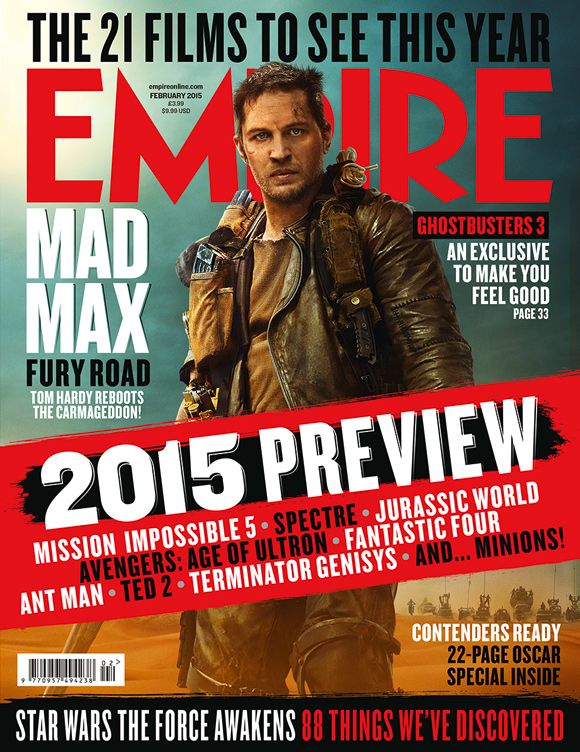 EMPIRE magazine side cover Issue 308 February 2015