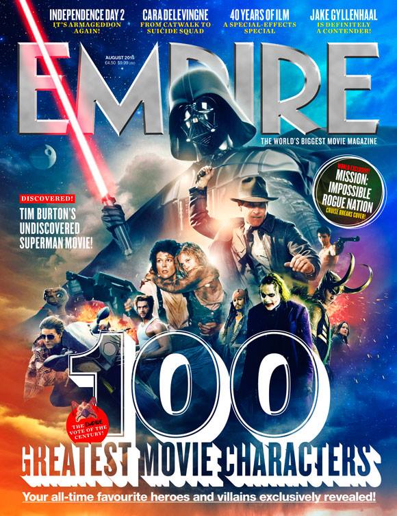 EMPIRE magazine side cover Issue 314 August 2015