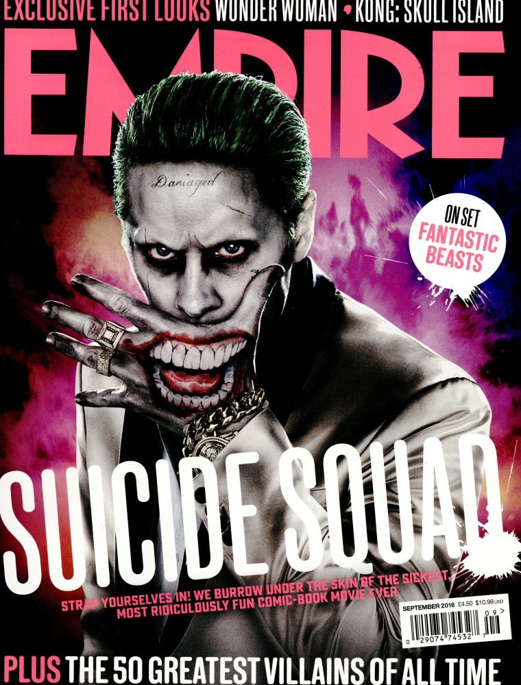 EMPIRE magazine side cover Issue 327 September 2016