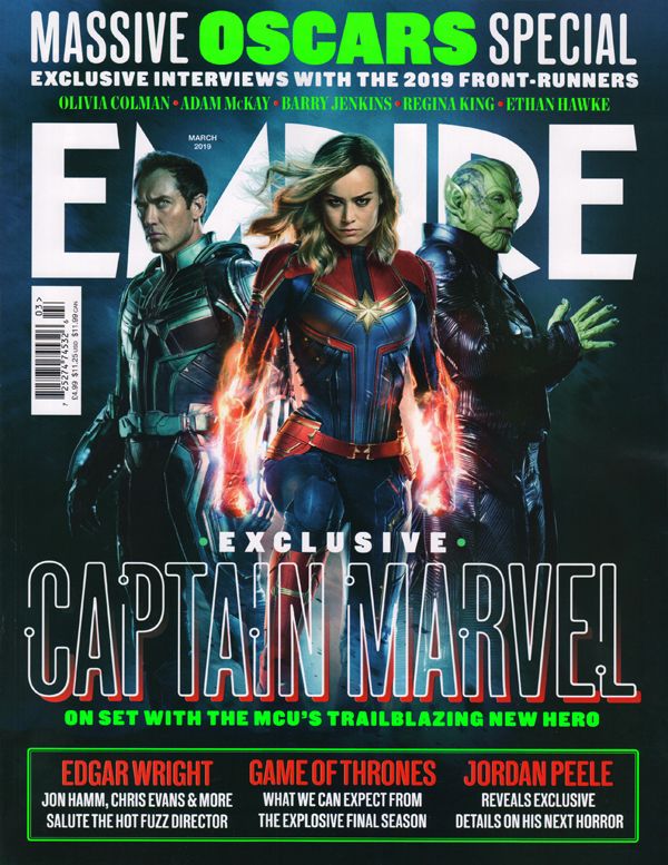 EMPIRE magazine side cover Issue 359  March 2019