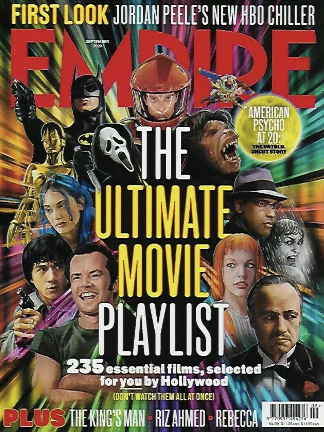 EMPIRE magazine side cover Issue 379  September 2020