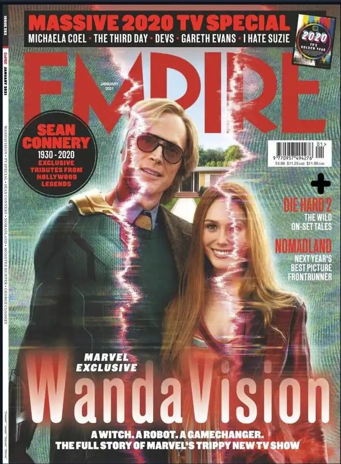 EMPIRE magazine side cover Issue 383  January 2021