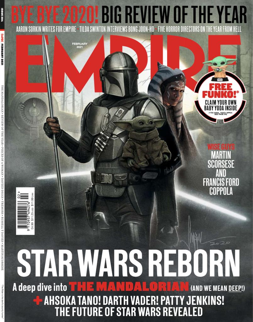 EMPIRE magazine side cover Issue 384  February 2021